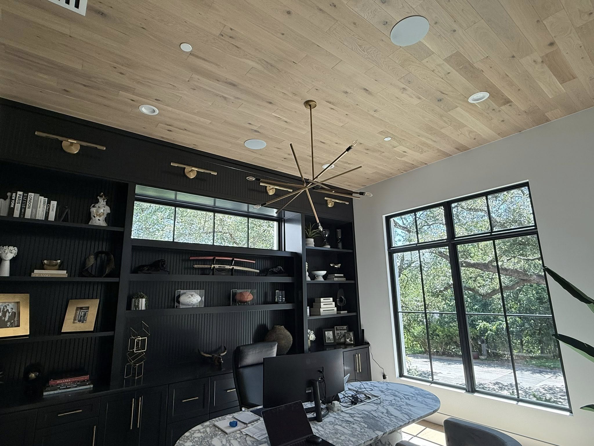 Office / Library — Bellah Audio Austin project